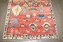 Abstract Persian Antique Gabbeh Rug No. j4665