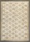 Neutral Floral Color Turkish Kars Small Rug No. j4684
