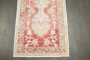 Small Red Vintage Turkish Oushak Rug No. j4689