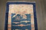 Blue Chinese Dragon Motif Small Runner No. j4734