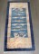 Blue Chinese Dragon Motif Small Runner No. j4734