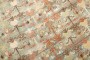 Antique Persian Joshegan Accent Square Rug No. j4735