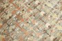 Antique Persian Joshegan Accent Square Rug No. j4735