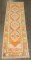 Orange Turkish Anatolian Runner No. j4749