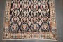 Antique Persian Shiraz Throw Rug No. j4750