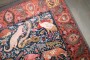 Crazy Animal Motif South Persian Pictorial Rug No. j4766