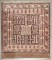 Tribal Small Square Balouch Square Rug No. j4770