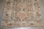 Brown Square Persian Shiraz Accent Rug No. j4774