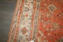Pumpkin Orange Antique Square Large Oushak Rug No. j4783