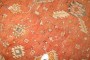 Pumpkin Orange Antique Square Large Oushak Rug No. j4783