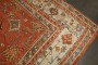 Pumpkin Orange Antique Square Large Oushak Rug No. j4783