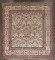 Fabulous 19th Century Lavar Kerman Square Rug No. j4794