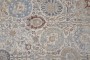 Ivory Antique Persian Tabriz Rug No. j4805