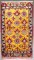 Antique Turkish Yellow Anatolian Yastik Rug No. j4819