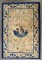 Cream and Blue Chinese Peking Rug No. j4857