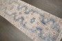 Vintage Persian Blue Cream Narrow runner No. j4901