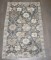 Green Blue Antique Persian Throw Rug No. j4919