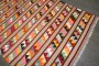Vintage Colorful Turkish Kilim No. j4947