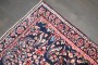 Navy Rare Persian Sarouk Wide Runner No. j4949