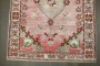 Pink Small Vintage Turkish Anatolian Daizkare Rug No. j4950