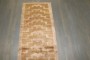 Brown Vintage Turkish Tulu Runner No. j4958