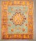 Small Square Antique Oushak Rug No. j4962
