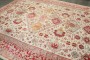 Angora Wool Ivory Oushak Rug No. j4970