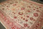 Angora Wool Ivory Oushak Rug No. j4970