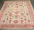 Angora Wool Ivory Oushak Rug No. j4970