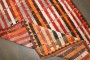 Striped Turkish Anatolian Runner No. j4971