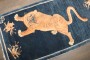 Rare Chinese Tiger Antique Rug No. j4985