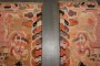 Pair of Peach Vintage Dragon Tibetan Rugs No. j5022