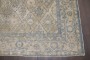 Lovely Blue Tan Chinese Geometric Rug No. j5031