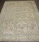 Lovely Blue Tan Chinese Geometric Rug No. j5031