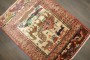 Vintage Turkish Anatolian Animal Pictorial Rug No. j5035