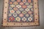 19th Century Snowflake Kuba Worn Rug No. j5040