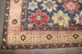 19th Century Snowflake Kuba Worn Rug No. j5040