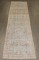 Wide Worn Antique Persian Sarouk Runner No. j5051