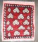 Red Mini Size Vintage Turkish Rug No. j5056