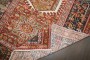 Colorful Persian Heriz Small Rug No. j5084