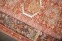 Colorful Persian Heriz Small Rug No. j5084