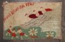 Mini American Hooked Rug No. j5106