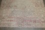 Worn Persian Kerman Poem Border Rug No. j5110
