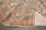 Vintage East Turkestan  Gray Salmon Pomegranate Rug No. j5125