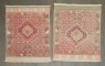 Pair of Pink Persian Mini Rugs No. j5131