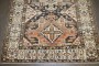 Gallery Size Geometric Antique Persian Bakhtiari Rug No. j5148