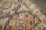 Gallery Size Geometric Antique Persian Bakhtiari Rug No. j5148