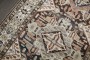 Gallery Size Geometric Antique Persian Bakhtiari Rug No. j5148