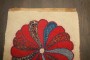  American Hooked Small Mini Rug Dated 1970 No. j5173