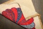  American Hooked Small Mini Rug Dated 1970 No. j5173